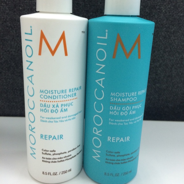 Cặp gội xả Phục hồi độ ẩm Moroccanoil 250ml