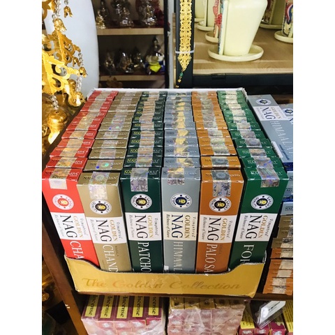 Hương Ấn Độ Vijayshree-Golden Nag 6 màu - Sản Phẩm Chính Hãng