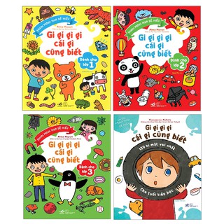 Sách Nhã Nam - Combo Gi Gỉ Gì Gì Cái Gì Cũng Biết  ( Bộ 4 cuốn)