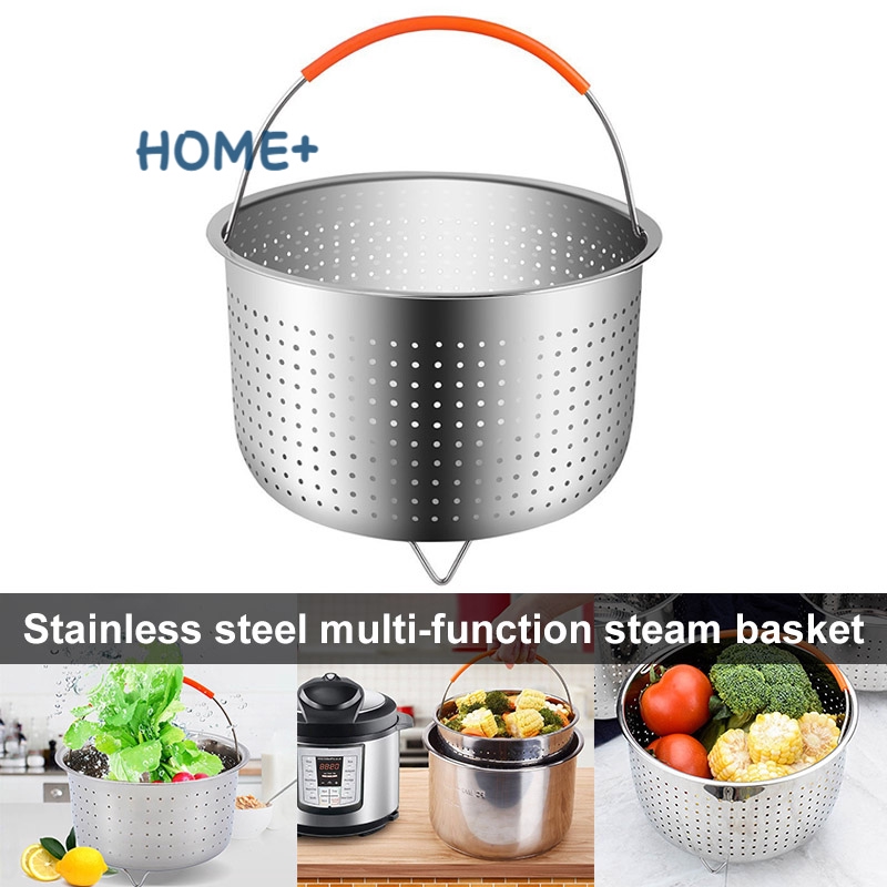Giỏ Hấp Bằng Thép Không Gỉ Tiện Lợi