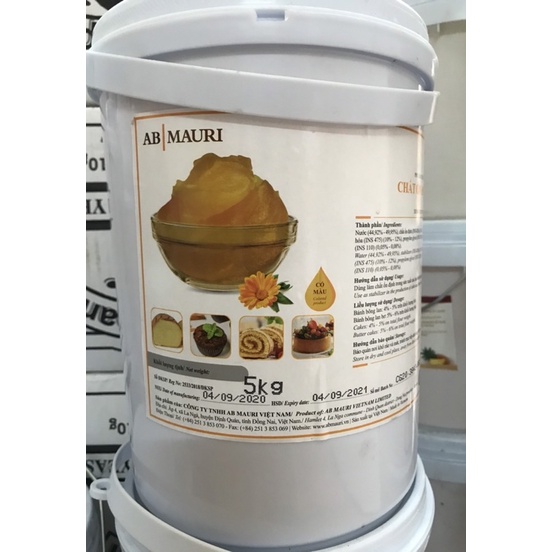Chất ổn định bánh Cake gel Mauri 500g