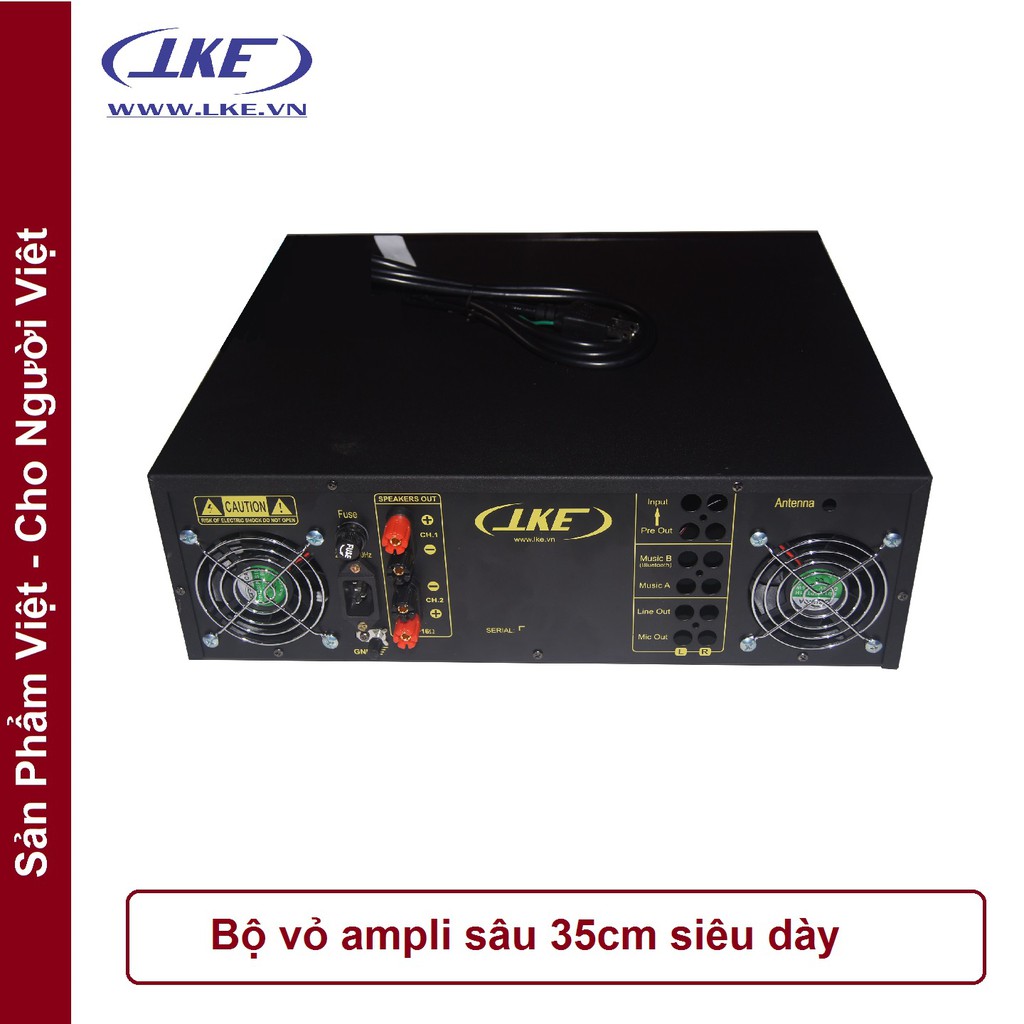 Bộ Vỏ Ampli Siêu dày ( Hậu sâu 35cm )