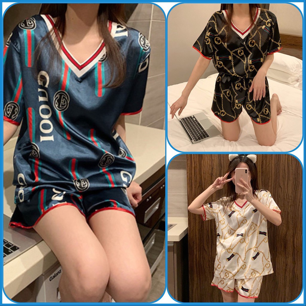 Bộ Đồ Ngủ Nữ Mùa Hè Cộc Tay Dễ Thương Chất Liệu Mềm Mịn, Thoáng Mát, Giá Rẻ ONEZ BN1