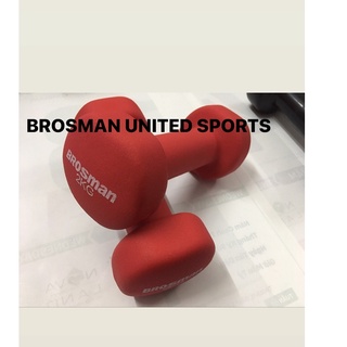 CẶP TẠ TAY  2KG BROSMAN ĐỎ NHẬP KHẨU