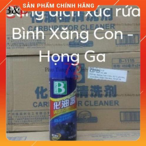 DUNG DỊCH XÚC BÌNH XĂNG CON BOTNY, RỬA HỌNG GA, VỆ SINH KIM PHUN -9%
