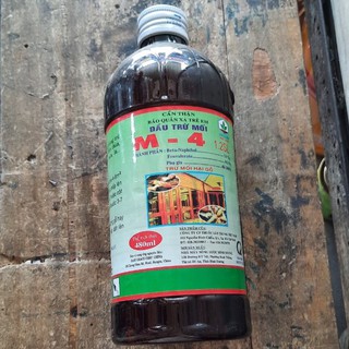 Dầu trừ mối, dầu diệt côn trùng - mối tận gốc m-4 loại 480ml - thuốc diệt mối, kiến, dán