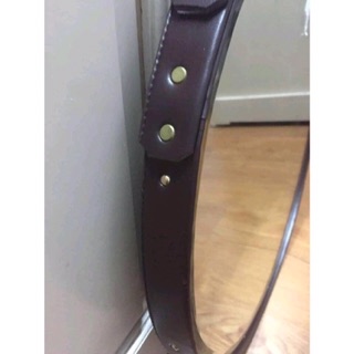 GƯƠNG VIỀN TRÒN DÂY DA D60 ( Đường kính 60cm)