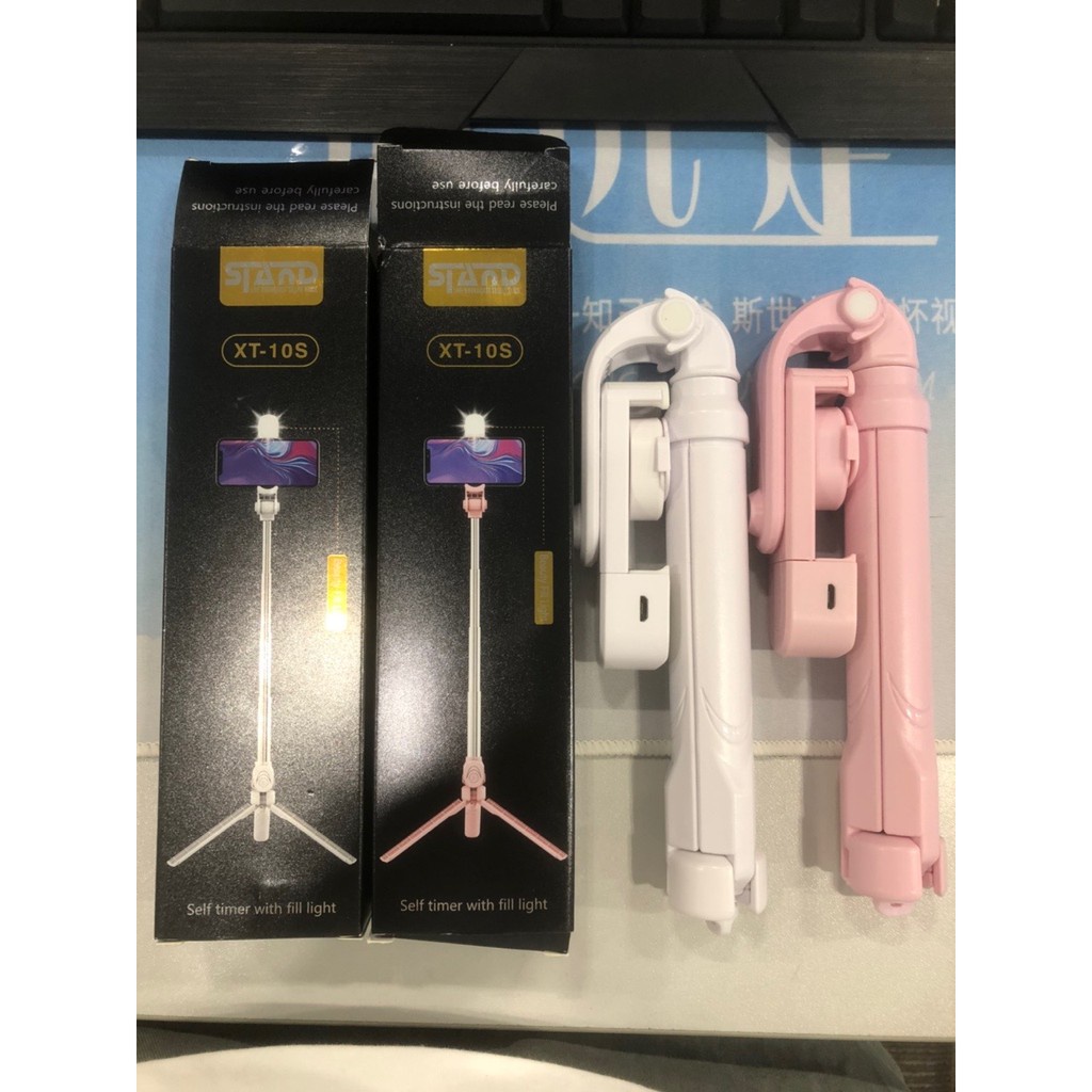 Gậy selfie - Gậy chụp ảnh Bluetooth đa năng XT-10s Thế Hệ 2 - Gậy chụp hình vừa tự sướng và trippo 3 chân