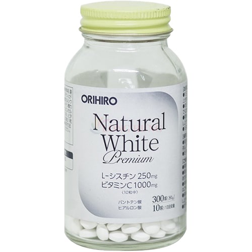 Viên uống Orihiro Natural White Premium giúp trắng da (300 viên)