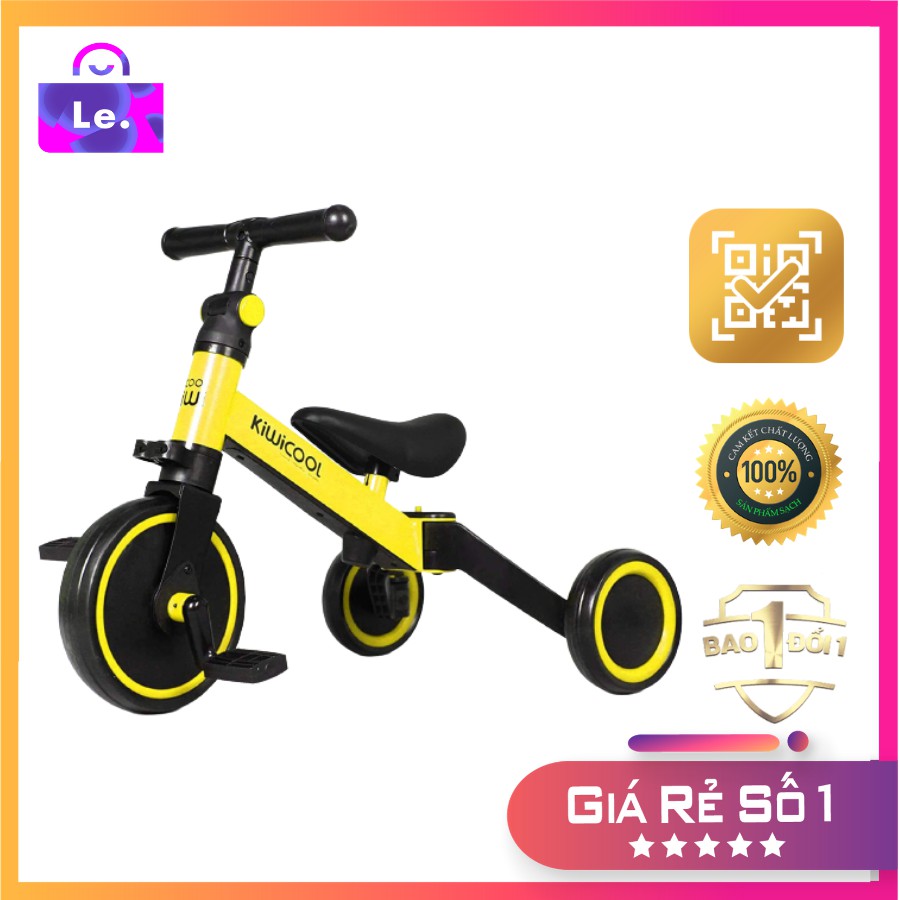 Xe Cân Bằng Kiwicool Kiêm Xe Đạp 3 Bánh Và Xe Chòi Chân