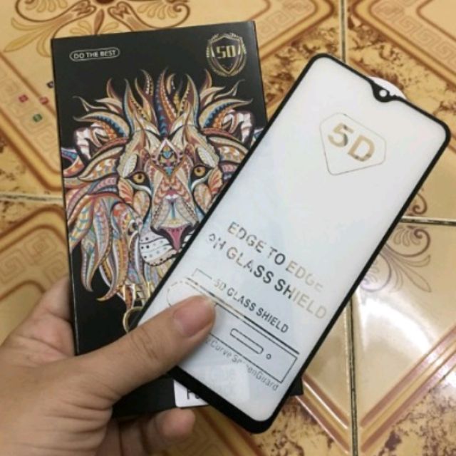 dán kính cường lực 5D cho OPPO F9 - Full keo toàn màn hình