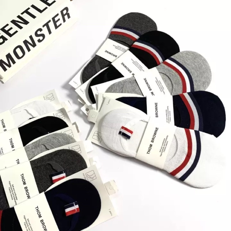 Tất hài nam tất lười G.C cotton cao cấp chống mồ hôi kháng khuẩn khử mùi.Vớ nam GUCCI siêu êm có silicon chống tuột gót