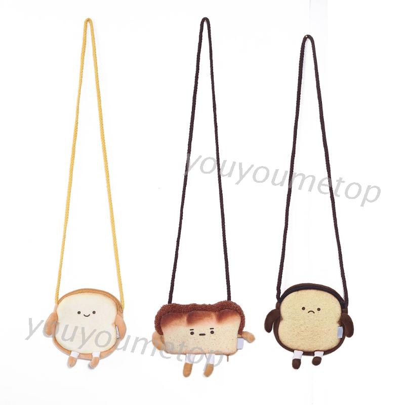 Túi Đeo Chéo Hình Bánh Mì Nướng Xinh Xắn