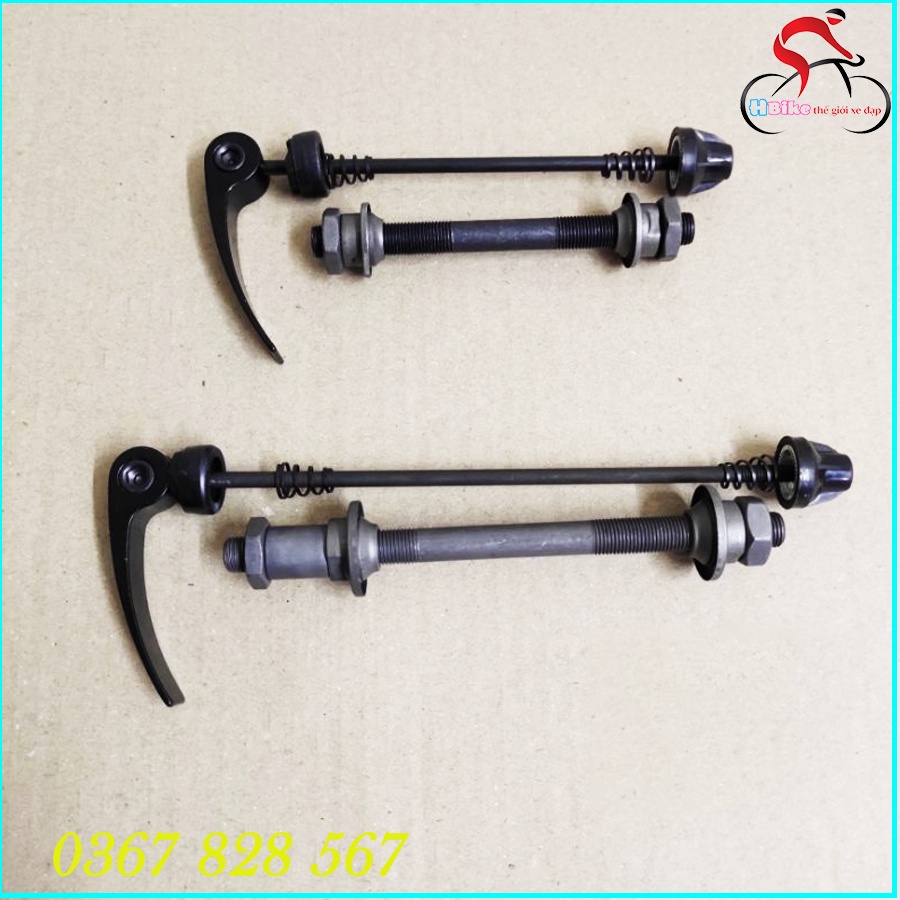 Trục Rỗng Và Ty Kẹp Mở Nhanh Bánh Xe Đạp Thể Thao
