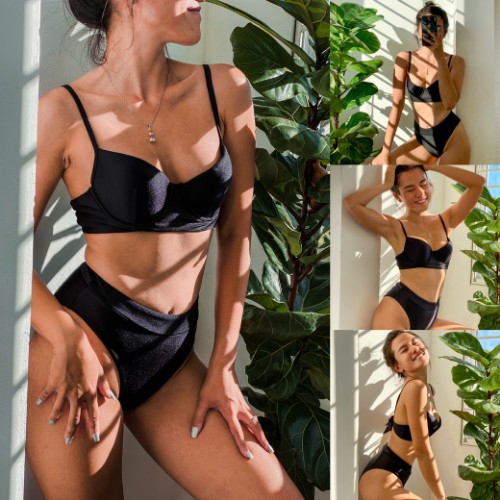 Sỉ Bikini - Bikini Pushup Nâng Ngực Cạp Cao