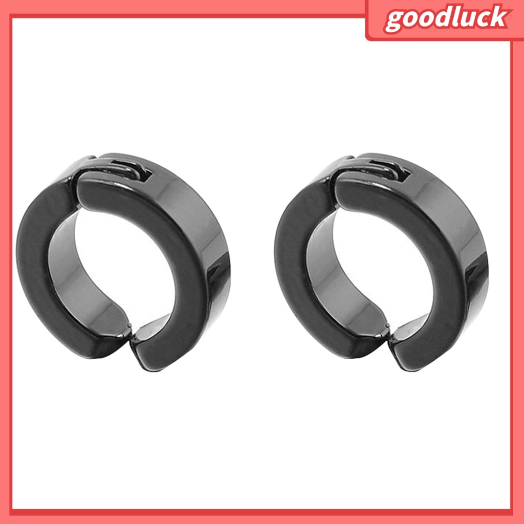 Khuyên tai nam dạng kẹp bằng thép không gỉ thời trang