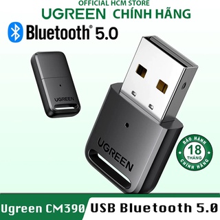 Thiết Bị USB Phát Bluetooth 5.0 Dành Cho Máy Tính Và PC Ugreen CM390 US192 Chính Hãng