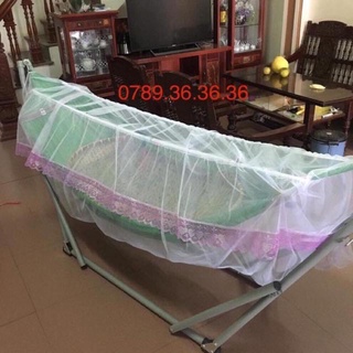 Bộ nôi tre nằm võng đủ size và phụ kiện (Tặng vòng Dâu Tằm)