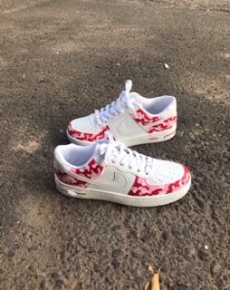 Giày vẽ tay af1 custom
