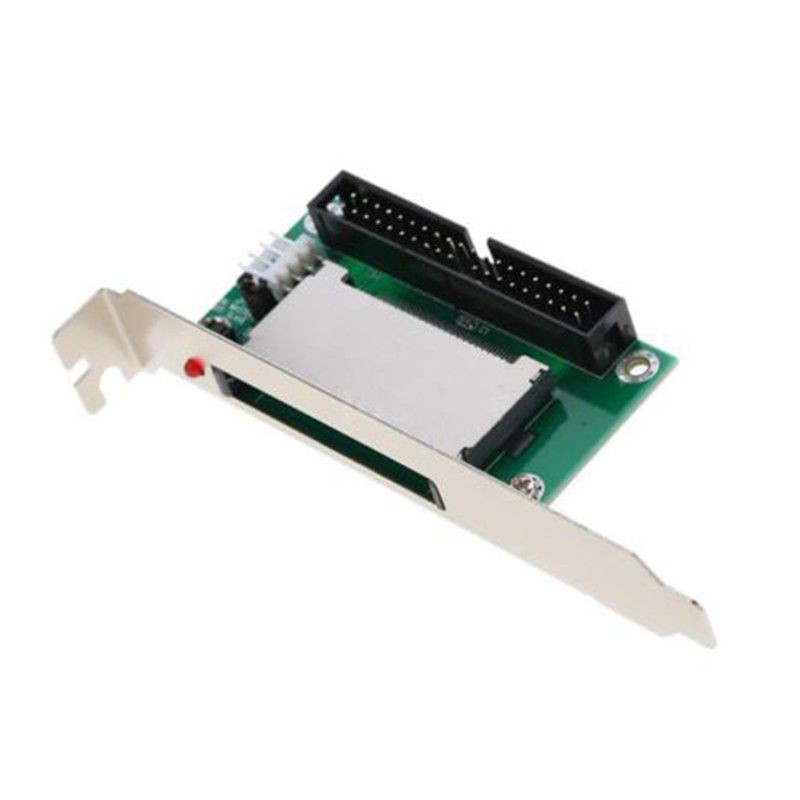 SEL❤Bootable 40-Pin CF To IDE Adapter Converter  Back Panel  IDE Converter Card for laptop Drop