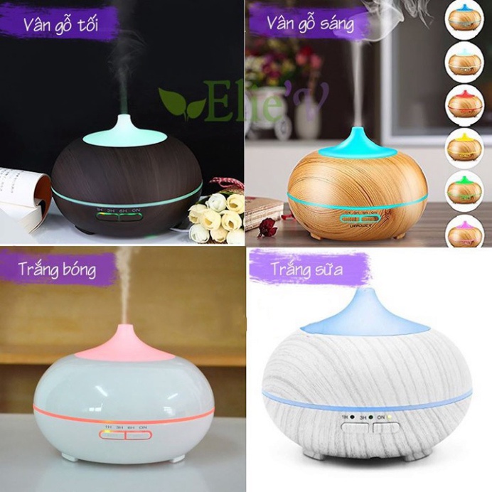 Máy Xông Tinh Dầu - Máy Tạo Ẩm Phun Sương - Khuếch Tán Tinh Dầu Đuổi Muỗi