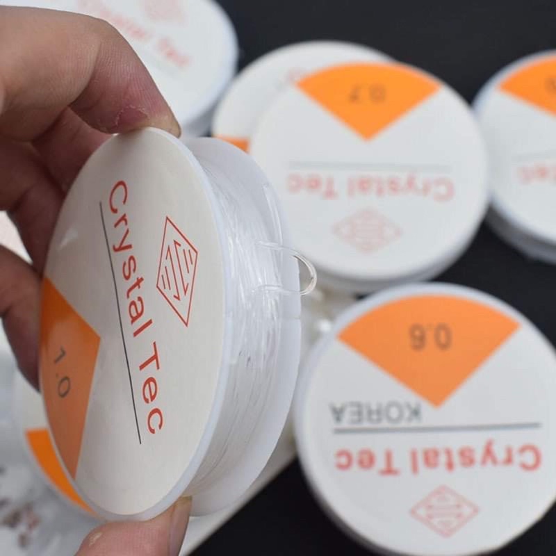 Dây cước chun CO DÃN xâu vòng tay, xỏ chuỗi hạt, làm handmade (tặng kim xâu vòng)- MH830