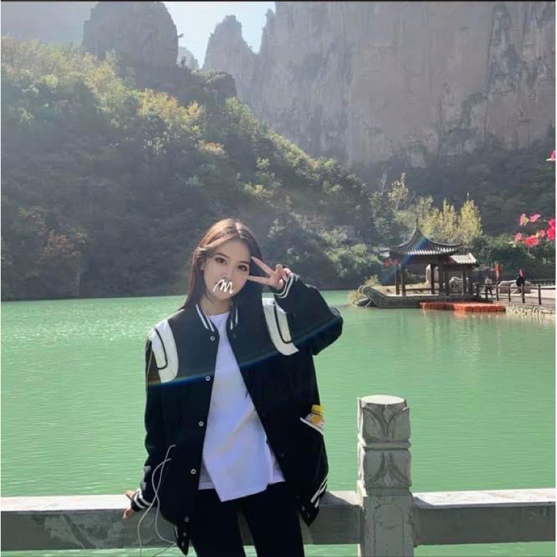 Áo khoác Bomber Teddy form rộng, Local Brand unisex nam nữ - YoShop