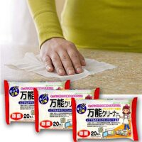 Set 20 Giấy Ướt Vệ Sinh Bếp, Lò Vi Sóng