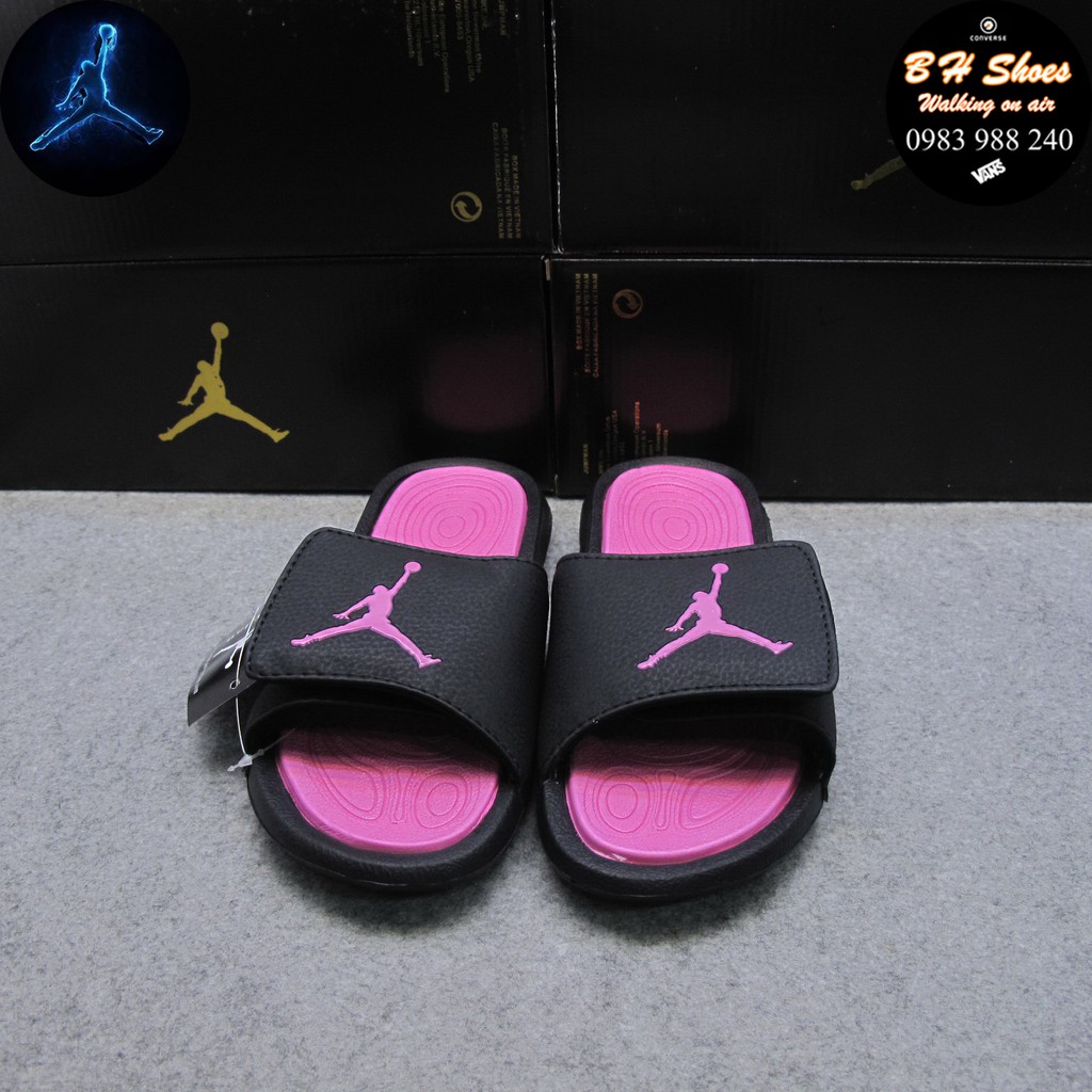 Dép Jordan hydro 6 Free ship + hộp hàng loại 1.1 JD bóng rổ siêu cấp quai ngang dán nam nữ unisex hot trend. BH Slippers