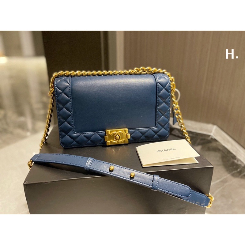 túi chanel boy dáng mới 4 màu
