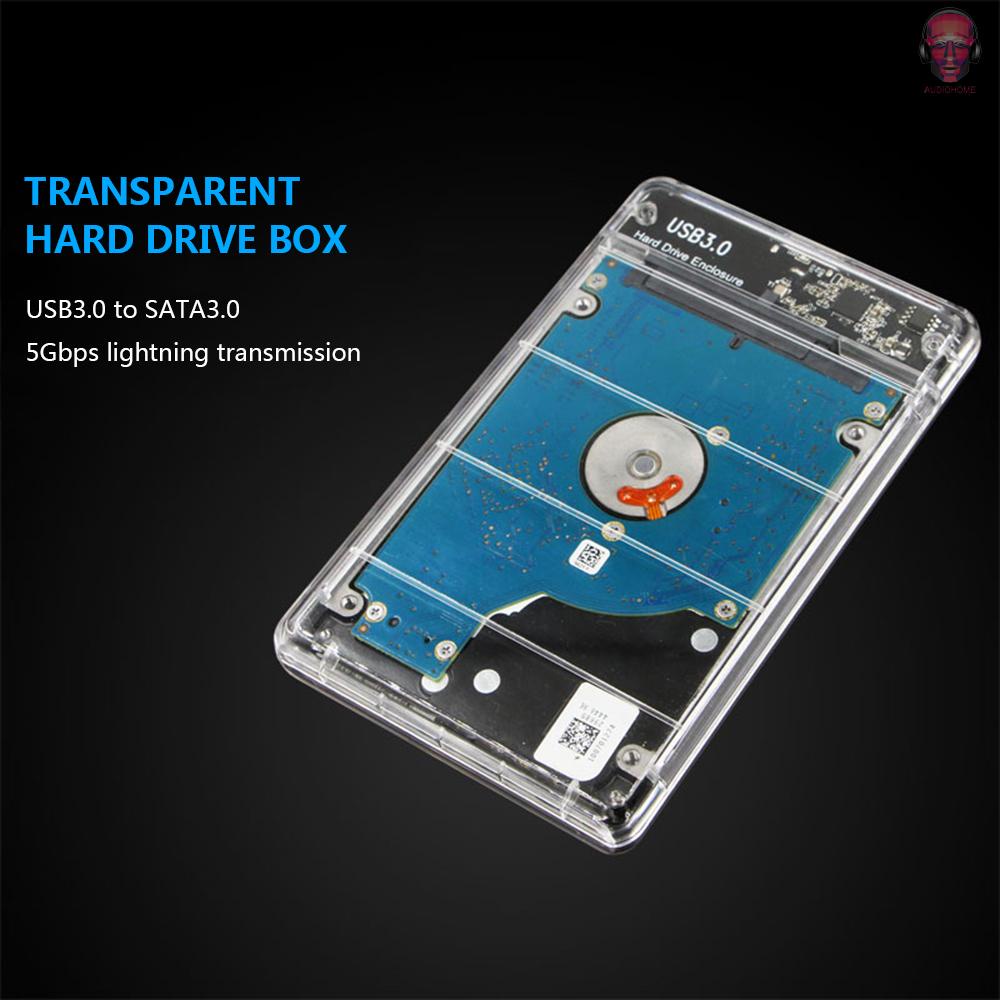 Hộp Đựng Ổ Cứng Ngoài A2Do Usb 3.0 Trong Suốt Chuyển Đổi Usb 3.0 Micro Sang Sata | BigBuy360 - bigbuy360.vn