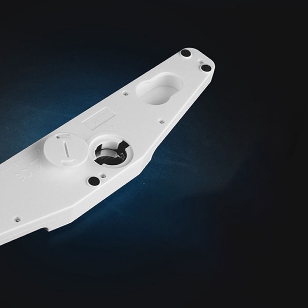 Đồng hồ đếm giờ hình lập phương tiện màu trắng