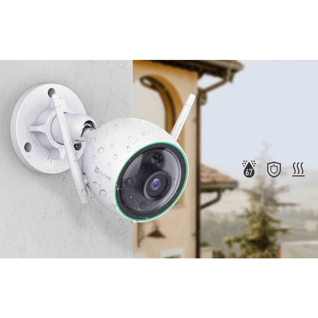 [Hỏa Tốc - HCM] Camera IP Wifi Ngoài Trời An Ninh Gia Đình 360 Độ Ezviz C3N 1080p | Hàng Chính Hãng | BH 24T | LSB Store