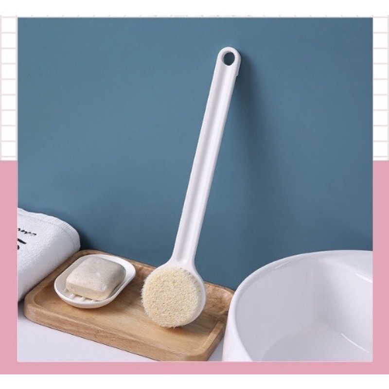 Cây bàn chải cọ lưng chà lưng Nhật Bản có hộp (chuyenhanggiadung123)