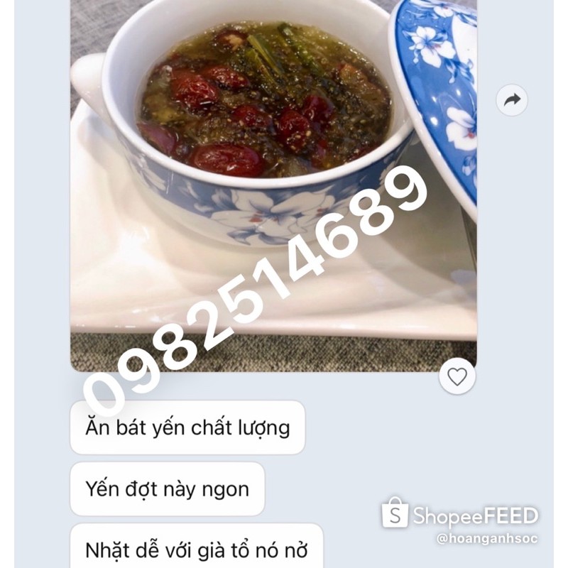 100g tổ yến thô cao cấp- yến sào nha trang