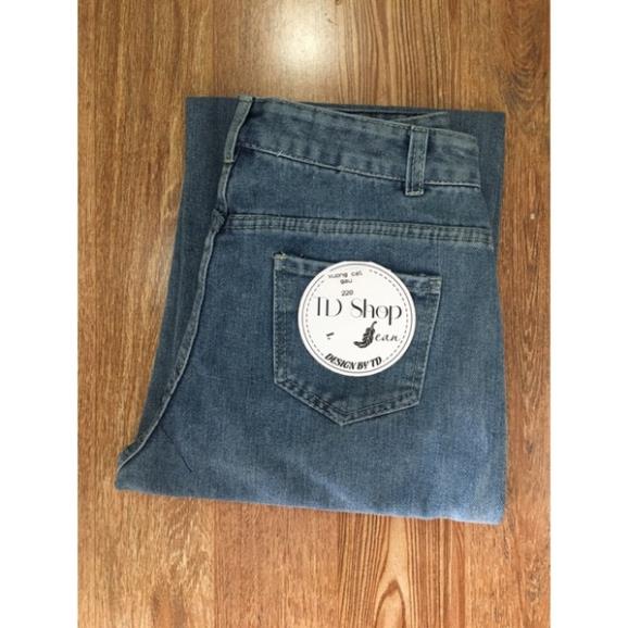 Quần jean bò ống rộng suông baggy nữ jeans cạp cao 3 size S M L hót 2021 | BigBuy360 - bigbuy360.vn