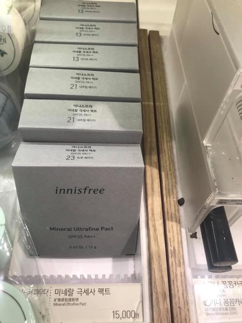 [MẪU MỚI 2019] PHẤN PHỦ MINERAL ULTRAFINE PACT INNISFREE