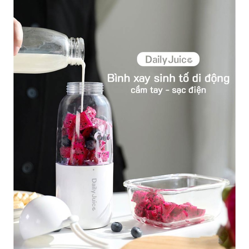 Bình xay sinh tố xách tay Daily Juice - King's Garden