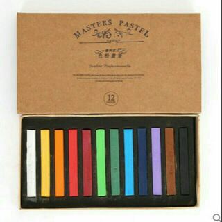Phấn tiên 12 màu Master pastel,  màu nhuộm tóc tạm thời,  phấn màu trang trí bảng