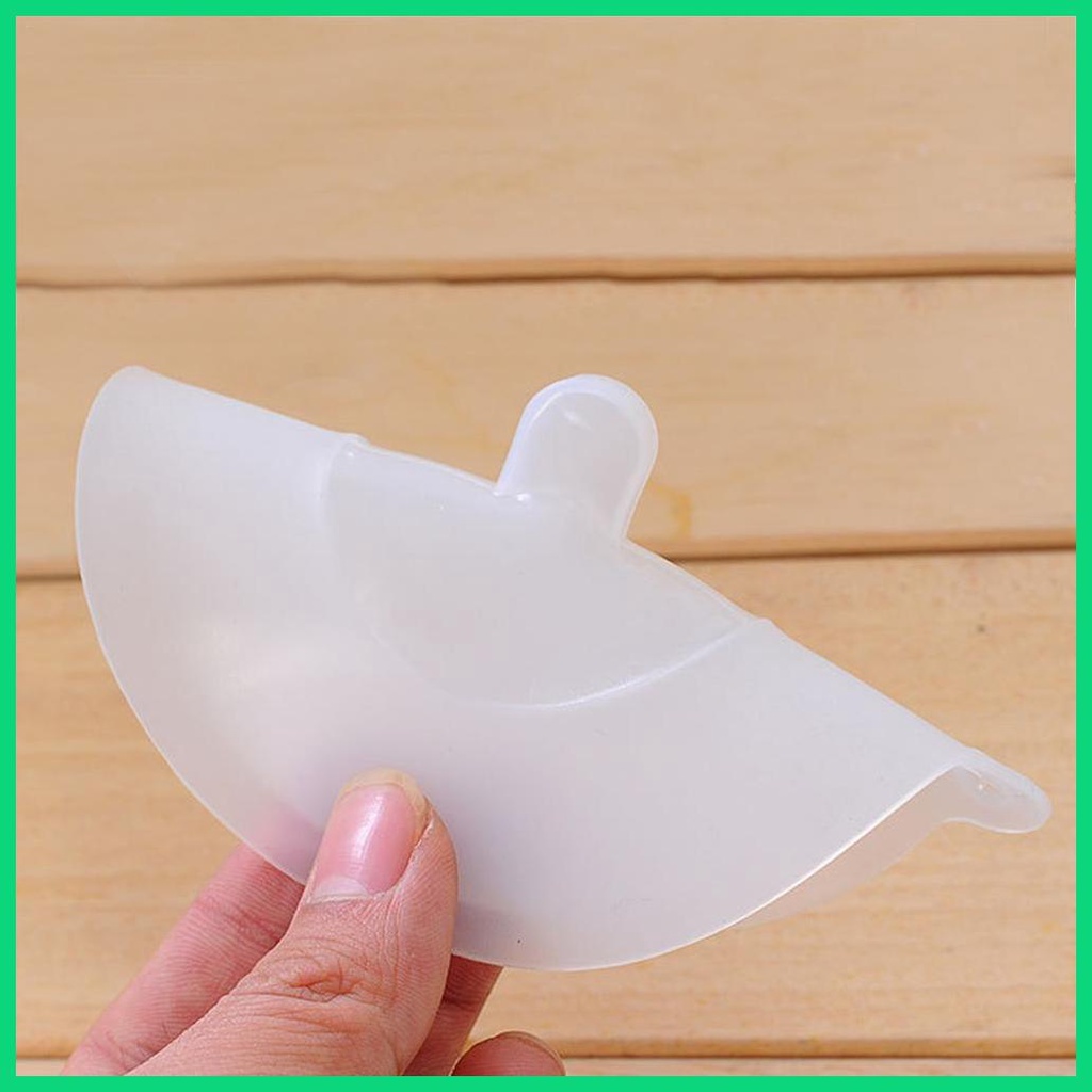 Nắp Đậy Cốc Nước Nóng/Lạnh Bằng Silicon Trong Suốt Chịu Nhiệt Có Nắp Đậy Kín Khí