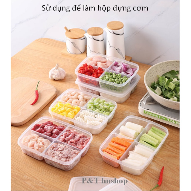 Hộp Nhựa Đựng Thực Phẩm – Đựng Thực Phẩm Để Tủ Lạnh, Dùng Được Cho Lò Vi Sóng, Làm Hộp Cơm
