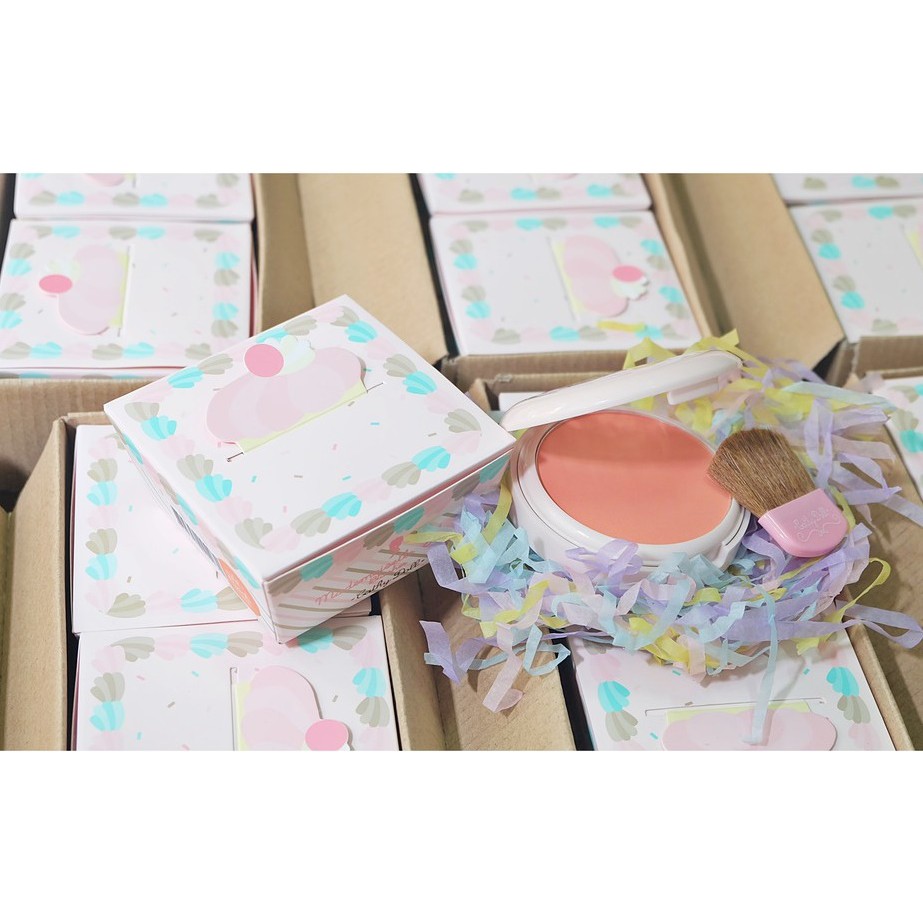 Phấn má hồng Cathy Doll Mademoiselle Sweet Blusher 10g Kèm Chổi | BigBuy360 - bigbuy360.vn