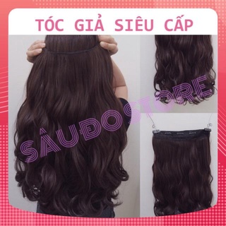[SHOP UY TÍN] KẸP TÓC GIẢ XOĂN DÀI CHO NỮ DÀNH CHO TÓC THẬT DÀI QUA VAI