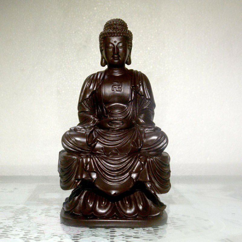 Tượng đức phật a di đà ngồi cao 18cm