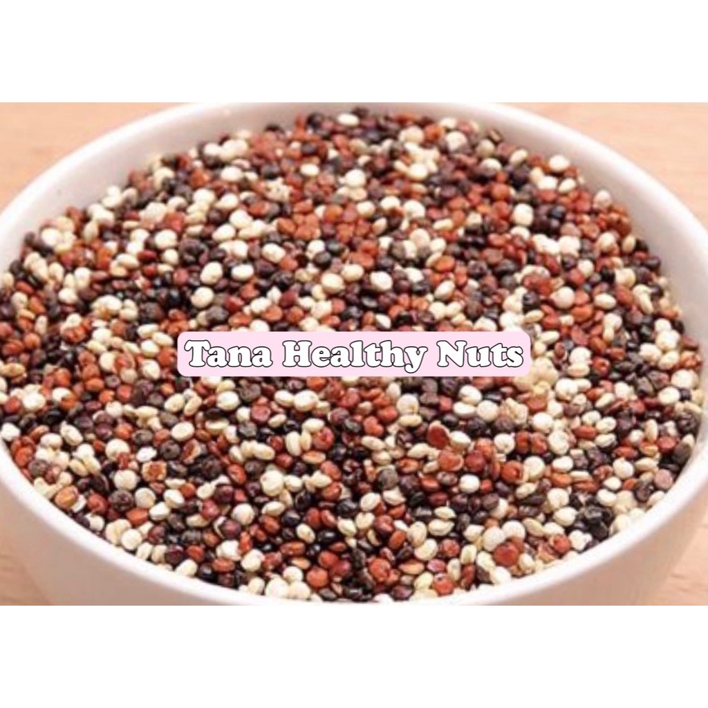 500g Hạt diêm mạch Mỹ 3 màu - Quinoa Hạt hữu cơ