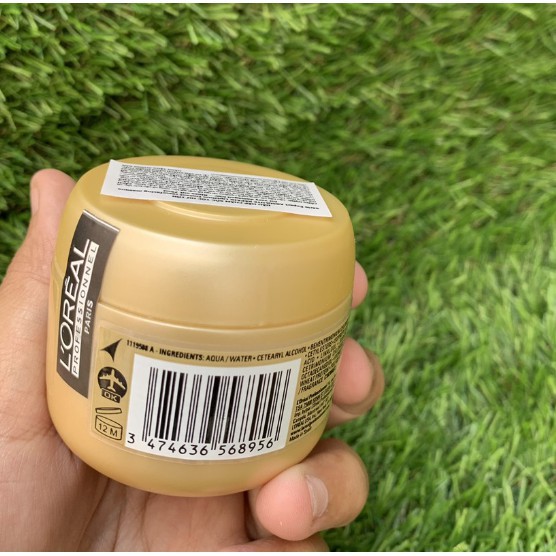Dầu hấp phục hồi tóc hư tổn Absolut Repair Gold Quinoa + Protein Loreal Masque 500ml