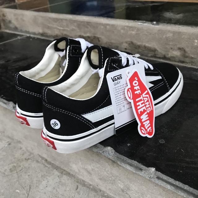 GIÀY Vans Sét Đen Full Box