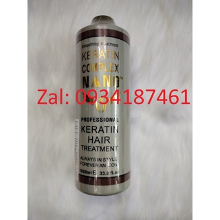 Keratin complex nano dùng để phục hồi tóc sau uốn - duỗi - nhuộm