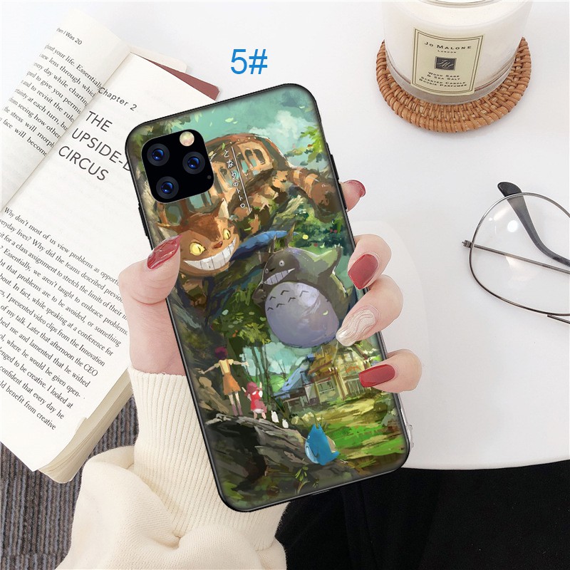Ốp điện thoại dẻo Ghibli MD155 cho iPhone 5 5s Se 6 6S 7 8 Plus X XR Xs Max