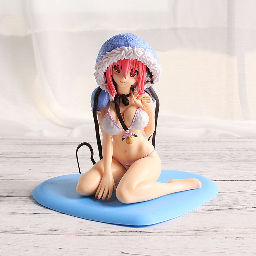HARRIETT Collection toys Sonico Action Figure Cake Decoration Figurines Sonic Bikini Sonico Creative Gifts Statue 13CM Anime Figure PVC Model Doll Girl Figures/Multicolor